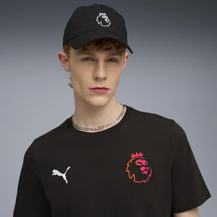 Premier League Unisex Siyah Futbol Şapka 02675201