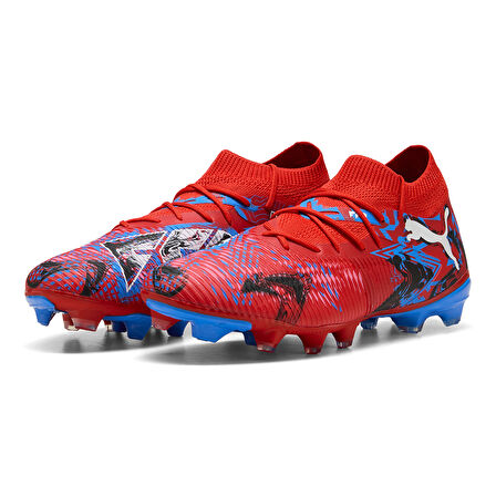 Future 8 Match Playmaker Fg/Ag Erkek Kırmızı Futbol Krampon 10874901