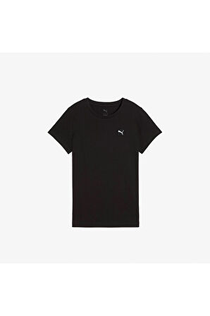 Puma Kadın Ess Elevated Siyah T-Shirt - 69089401