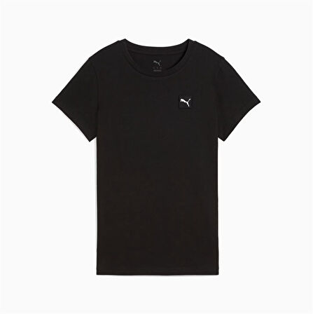 Puma Ess Elevated Tee Siyah Kadın Spor Tişört - 690894 01