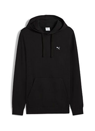 Puma 69090001 ESS ELEVATED Hoodie TR Siyah Kapüşon Yaka Regular Fit Düz Erkek Sweatshırt
