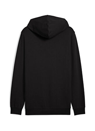 Puma 69090001 ESS ELEVATED Hoodie TR Siyah Kapüşon Yaka Regular Fit Düz Erkek Sweatshırt