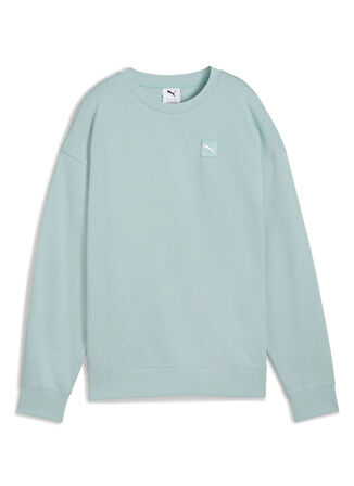 Puma 69089867 ESS ELEVATED Comfort Crew Nane Yuvarlak Yaka Regular Fit Düz Kadın Sweatshırt