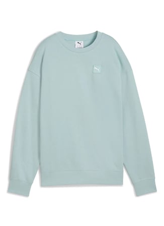 Puma 69089867 ESS ELEVATED Comfort Crew Nane Yuvarlak Yaka Regular Fit Düz Kadın Sweatshırt