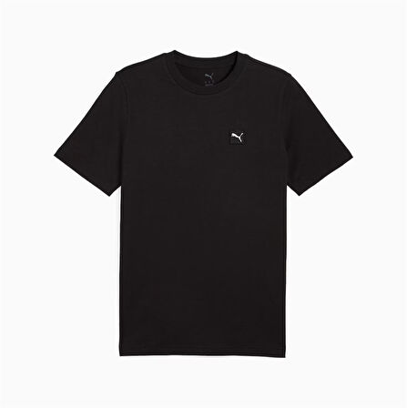 Puma Ess ELEVATED Tee Erkek Siyah Spor Tişört - 690893 01