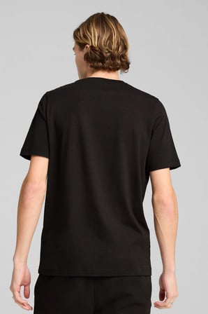 Puma Erkek ESS ELEVATED Tee Siyah Kısa Kol T-Shirt - 69089301