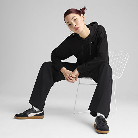 Essentials Elevated Kadın Siyah Günlük Stil Sweatshirt 69090101