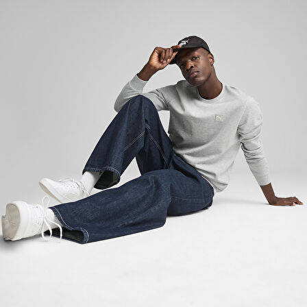 Essentials Elevated Erkek Gri Günlük Stil T-Shirt 69089504