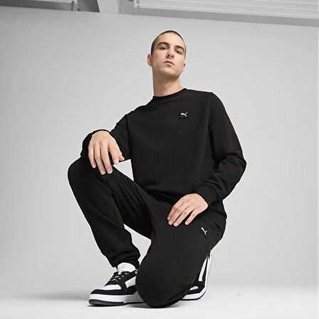 Essentials Elevated Erkek Siyah Günlük Stil T-Shirt 69089501