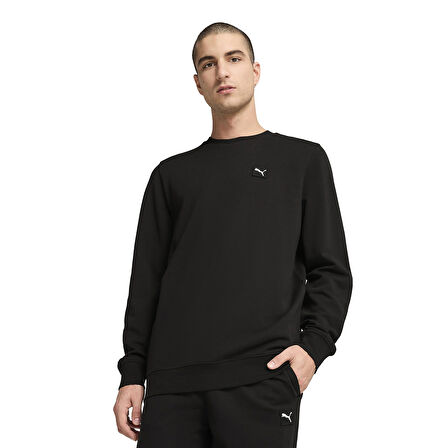 Essentials Elevated Erkek Siyah Günlük Stil T-Shirt 69089501