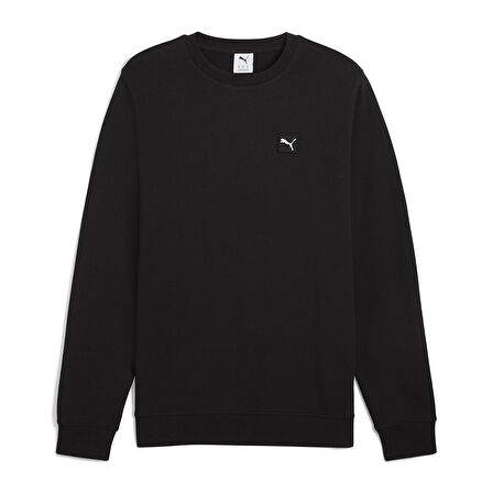 Essentials Elevated Erkek Siyah Günlük Stil T-Shirt 69089501