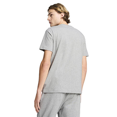 Essentials Elevated Erkek Gri Günlük Stil T-Shirt 69089304