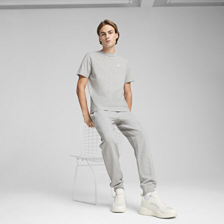Essentials Elevated Erkek Gri Günlük Stil T-Shirt 69089304