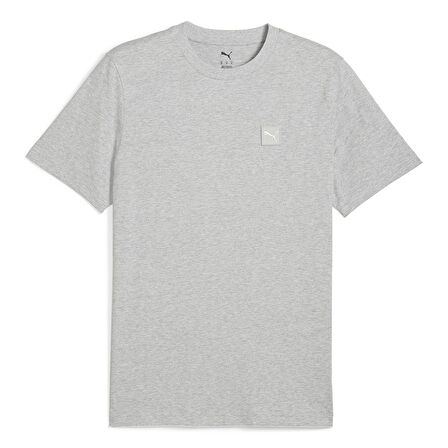 Essentials Elevated Erkek Gri Günlük Stil T-Shirt 69089304
