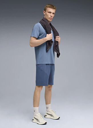 Puma 52770722 PUMA TRAIN 10 SHORT Dark Lacivert Lastikli Bel Regular Fit Düz Erkek Şort