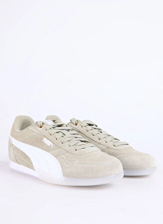 Puma 40267308 BELLA DONNA SD Lux Army-PU Beyaz - Krem Kadın Lifestyle Ayakkabı