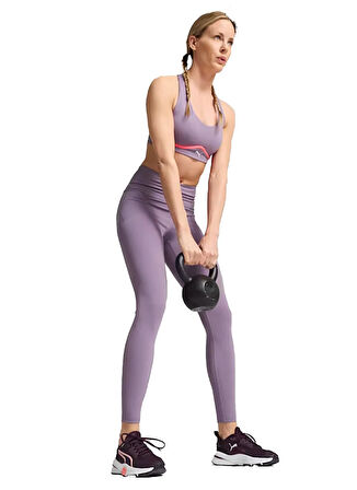 Puma 68951730 TRAINING HW Pocket Tight P Mor Düz Kadın Tayt