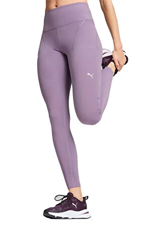 Puma 68951730 TRAINING HW Pocket Tight P Mor Düz Kadın Tayt