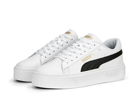 Puma Smash Platform V3 Tdp Unisex Günlük Ayakkabı 40617504 Beyaz