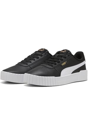 Puma Carina 3.0 TDP 406176 04 Kadın Sneaker Ayakkabı Siyah Beyaz 36-40 