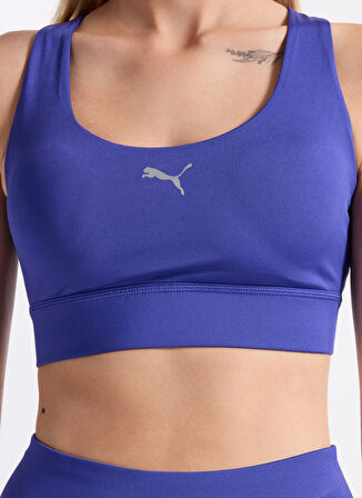 Puma 68951927 TRAINING Mid Impact Bra La Lacivert Sporcu Sütyeni