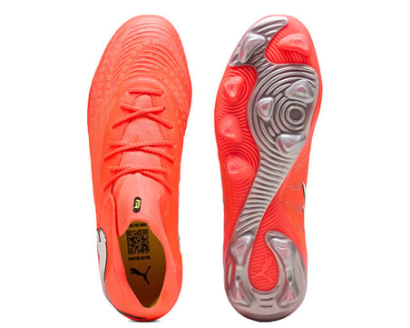 Puma Future 9 Fusion Fg/Ag Erkek Çoklu Çim Zemin Kramponu 10871101 Kırmızı