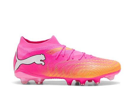 Puma Future 9 Match Fg/Ag Erkek Çoklu Çim Zemin Kramponu 10871305 Pembe