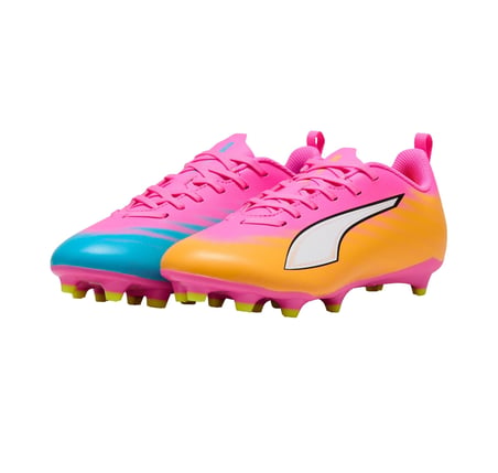 108705-05 Puma Ultra 6 Play Fg-Ag Jr &amp;Ccedil;ocuk Spor Ayakkabı Pembe