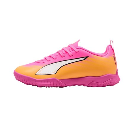 108989-05 Puma Ultra 6 Play Tt Jr &amp;Ccedil;ocuk Spor Ayakkabı Pembe
