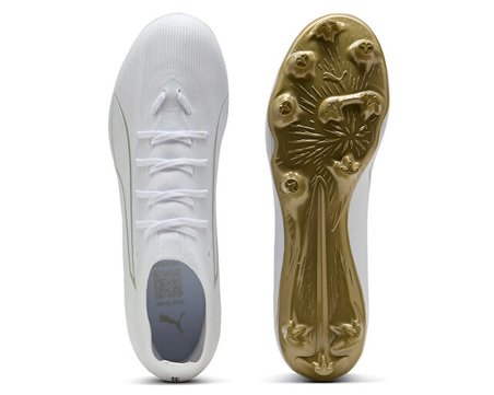 Puma Ultra 6 Match Fg/Ag Erkek Çoklu Çim Zemin Kramponu 10868704 Beyaz