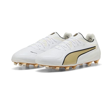 Puma King 20 Ultimate Fg/Ag Erkek Çoklu Çim Zemin Kramponu 10845704 Beyaz