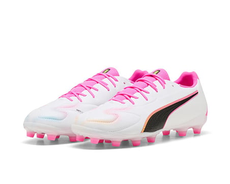Puma King 20 Match Fg/Ag Erkek Çoklu Çim Zemin Kramponu 10846505 Beyaz