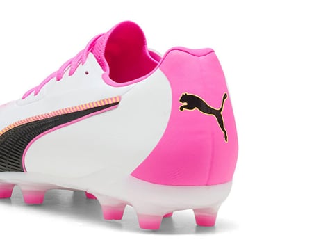 Puma King 20 Match Fg/Ag Erkek Çoklu Çim Zemin Kramponu 10846505 Beyaz