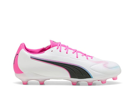 Puma King 20 Match Fg/Ag Erkek Çoklu Çim Zemin Kramponu 10846505 Beyaz