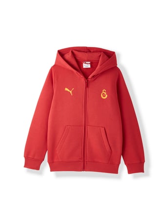 Galatasaray Puma Çocuk Fermuarlı Kapüşonlu Sweatshirt 78291501