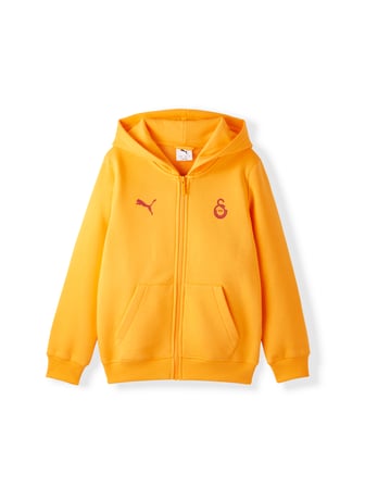 Galatasaray Puma Çocuk Fermuarlı Kapüşonlu Sweatshirt 78291506