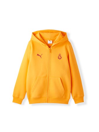 Galatasaray Puma Çocuk Fermuarlı Kapüşonlu Sweatshirt 78291506