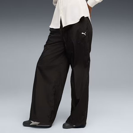Puma PUMA SPORT Relaxed Woven Pan Kadın Siyah Eşofman Altı 69186501