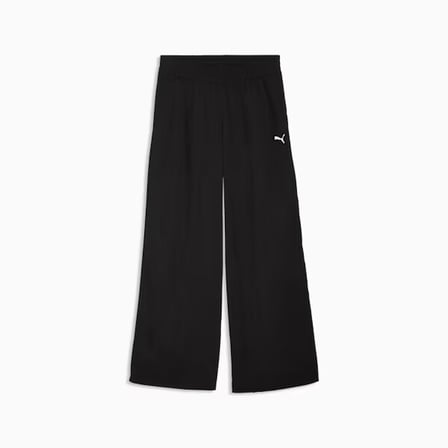 Puma PUMA SPORT Relaxed Woven Pan Kadın Siyah Eşofman Altı 69186501