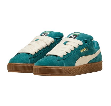 395205-82 Puma Suede Xl Erkek Spor Ayakkabı Yeşil