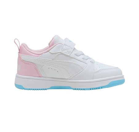 405058-01 Puma Rebound V6 Lojelly Heaven Ac Ps &amp;Ccedil;ocuk Spor Ayakkabı Beyaz