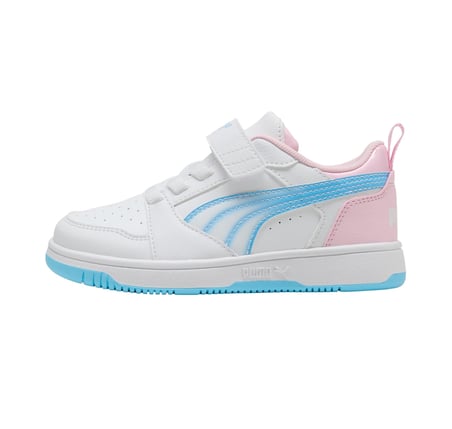 405058-01 Puma Rebound V6 Lojelly Heaven Ac Ps &amp;Ccedil;ocuk Spor Ayakkabı Beyaz