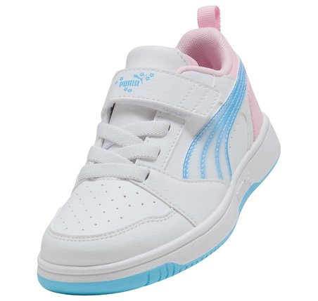 405058-01 Puma Rebound V6 Lojelly Heaven Ac Ps &amp;Ccedil;ocuk Spor Ayakkabı Beyaz