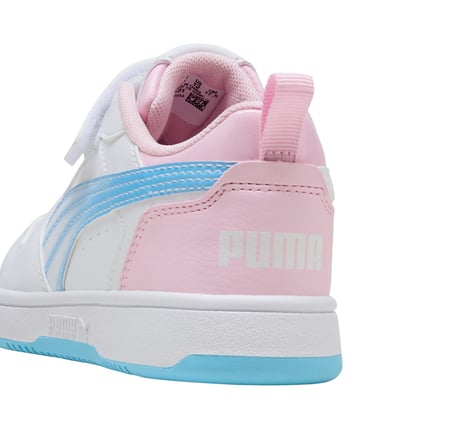 405058-01 Puma Rebound V6 Lojelly Heaven Ac Ps &amp;Ccedil;ocuk Spor Ayakkabı Beyaz