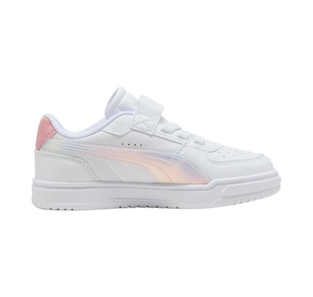 406894-01 Puma Cavenııı Holo2.0 Ac+ Ps &amp;Ccedil;ocuk Spor Ayakkabı Beyaz