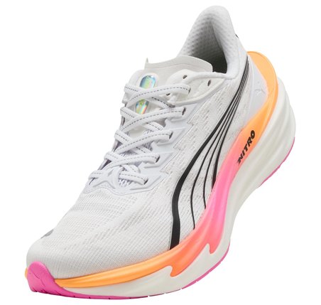 312124-10 Puma Deviate Nıtro 4 Wns Kadın Spor Ayakkabı Beyaz