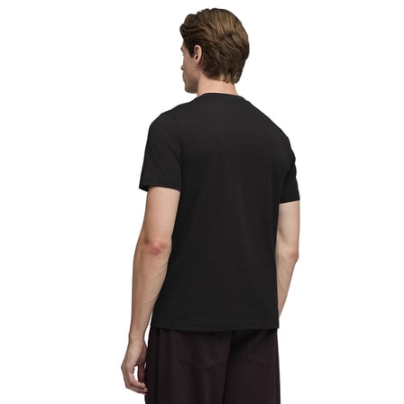 Graphic Erkek Siyah Günlük Stil T-Shirt 69177701