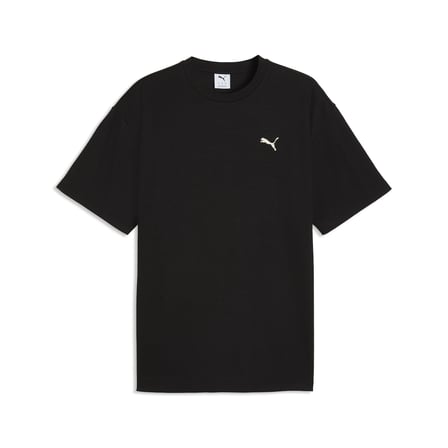 Puma 692018 01 ESS ELEVATED Erkek Geniş Kalıp Kuş Gözü Jakarlı T-Shirt