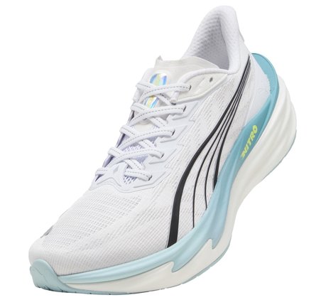 312123-09 Puma Deviate Nıtro 4 Erkek Spor Ayakkabı Beyaz