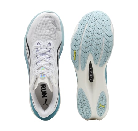 312123-09 Puma Deviate Nıtro 4 Erkek Spor Ayakkabı Beyaz
